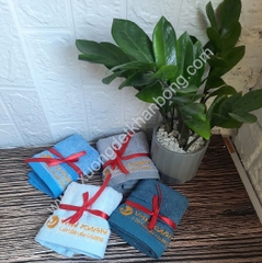 Khăn bông quà tặng khuyến mại giá rẻ (Mẫu 77)