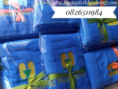 Khăn bông quà tặng (mẫu 15)