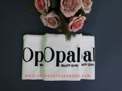 Khăn spa thêu logo