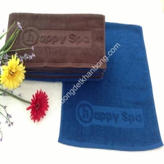 Khăn quấn đầu Spa cao cấp dệt logo