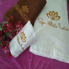 Khăn gội đầu Spa cotton cao cấp