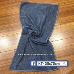 Khăn quấn đầu spa màu xám