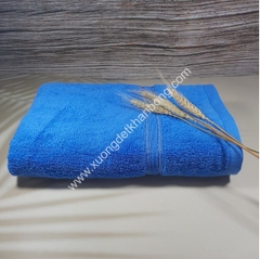 Khăn tắm cotton màu xanh Blu