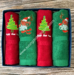 Khăn lông quà tặng Noel (Mẫu 85)