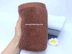 Khăn quấn đầu Spa màu nâu