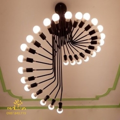 Đèn chùm hiện đại dáng xoáy DC-L027