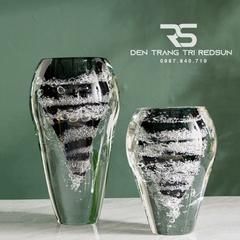 Bình Hoa Trang Trí Phong Cách Bắc Âu Sáng Tạo Hình Bong Bóng Chất liệu Thuỷ Tinh DDC-ZG005