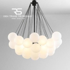 Đèn Chùm Phòng Khách Hiện Đại Bắc Âu Bong Bóng Chất Liệu Thuỷ Tinh DC-T112