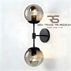 Đèn Tường Trang Trí Phòng Khách, Cầu Thang Chao Thuỷ Tinh DT-139/2