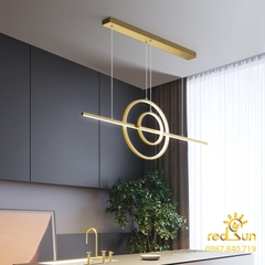 ĐÈN THẢ NGANG 2 VÒNG LED MỚI DC-C5081