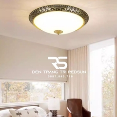 Đèn Mâm Ốp Trần Sảnh, Hành Lang, Ban Công Hiện Đại OT-C251 BK