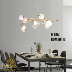 DC038-Đèn chùm Nordic cầu bocci