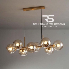Đèn Thả Bàn Ăn Hiện Đại Phong Cách Bắc Âu Choá Thuỷ Tinh DC-1007