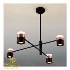 Đèn chùm Nordic thân xoay chóa trụ DC-T014