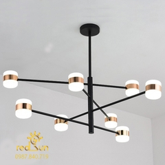 Đèn chùm Nordic thân xoay chóa trụ DC-T019