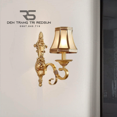 Đèn Tường Nến Chất Liệu Đồng Phong Cách Cổ Điển DT-C6024