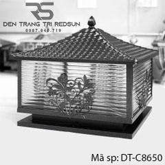 Đèn Trụ Cổng Chất Liệu Hợp Kim Lắp Ngoài Trời DT-C8650