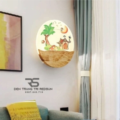 Đèn Led Tường Trang Trí Phòng Khách, Phòng Ngủ, Cầu Thang Phong Cách Bắc Âu C6550