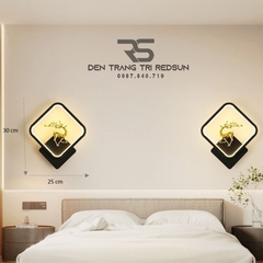 Đèn Led Tường Trang Trí Phòng Khách, Phòng Ngủ, Cầu Thang Phong Cách Bắc Âu C6595