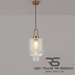 Đèn Thả Phòng Khách, Phòng Ngủ, Bàn Ăn Hiện Đại Phong Cách Bắc Âu Choá Thuỷ Tinh CDT-T048 Dáng D