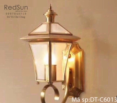 Đèn Tường Chùa Đồng Lắp Ngoài Trời DT-C0613