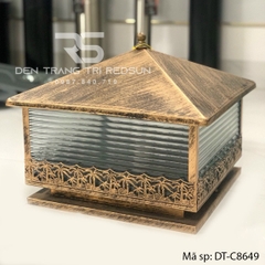 Đèn Trụ Cổng Chất Liệu Hợp Kim Lắp Ngoài Trời DT-C8649