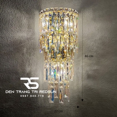 Đèn Tường Pha Lê Trang Trí Phòng Khách Hiện Đại DT1212
