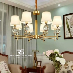 Đèn Chùm Phòng Khách Hiện Đại Phong Cách Indochine IDC-C253
