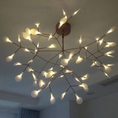 Chùm Hera dáng tròn 63 lá nhựa DC-L008