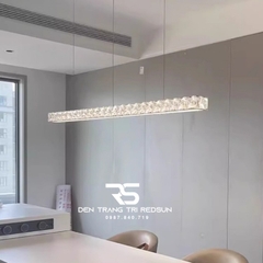 Đèn Thả Pha Lê Bàn Ăn, Bàn Đảo Hiện Đại MKPL067