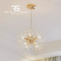 Đèn Thả Trần Hiện Đại Phong Cách Bắc Âu Bông Tuyết TL-045