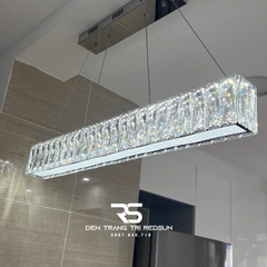 Đèn Thả Pha Lê Bàn Ăn, Bàn Đảo Hiện Đại TPL113