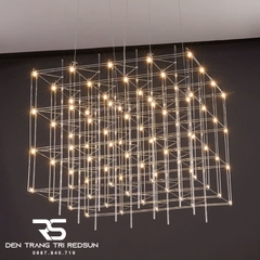 Đèn Chùm Lắp Thông Tầng, Sảnh Khách Sạn Phong Cách Bắc Âu Hiện Đại Bầu Trời Đầy Sao DC-T086