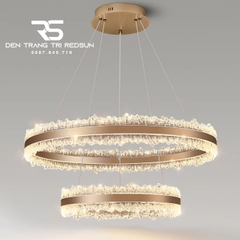 Đèn Thả Phòng Khách, Phòng Ngủ, Bàn Ăn Hiện Đại Phong Cách Bắc Âu Dáng Tròn DC-L063