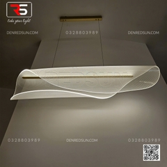 Đèn Thả Lá Lắp Bàn Ăn, Bàn Đảo Phong Cách Bắc Âu Hiện Đại Chất Liệu Acrylic Cao Cấp MA05642P-001