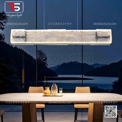 Đèn Thả Băng Tuyết Cao Cấp Lắp Bàn Ăn, Bàn Đảo, Quầy Lễ Tân Phong Cách Bắc Âu Hiện Đại MA06155PE-001