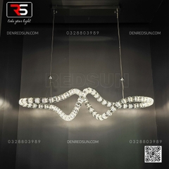 Đèn Thả Pha Lê Bàn Ăn, Bàn Đảo, Quầy Lễ Tân Khách Sạn, Nhà Hàng Sang Trọng HTK-NKFZ010