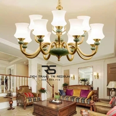 Đèn Chùm Phòng Khách Phong Cách Indochine IDC-C1689