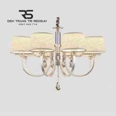 Đèn Chùm Phòng Khách Tân Cổ Điển Chao Vải DC-C2406