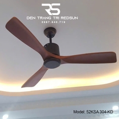 Quạt Trần Trang Trí Phòng Khách, Phòng Ngủ - 52KSA 304-KD