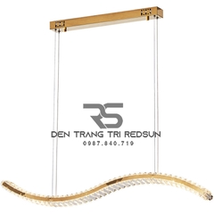 Đèn Thả Pha Lê Bàn Ăn, Bàn Đảo Hiện Đại TPL039