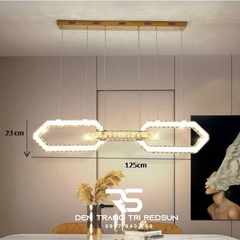 Đèn Thả Pha Lê Bàn Ăn, Bàn Đảo Hiện Đại TPL040