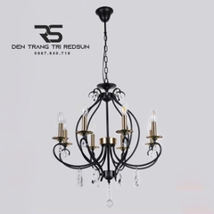 Đèn Chùm Phòng Khách Phong Cách Indochine IDC-CK059