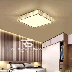 Đèn Mâm Mica Pha Lê Ốp Trần Phòng Khách Hiện Đại MKPL-031