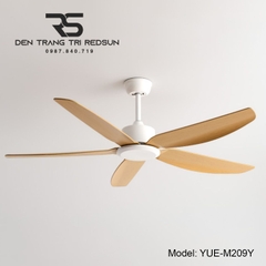 Quạt Trần Trang Trí Phòng Khách, Phòng Ngủ - YUE-M209Y