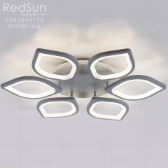 Đèn Mâm Ốp Trần Hiện Đại Sen 6 cánh Mini OT-S03/5