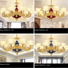 Đèn chùm phong cách cổ điển N2055
