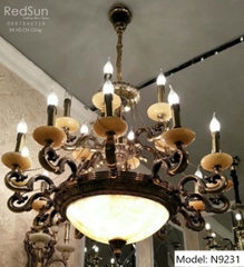 Đèn chùm tay nến cổ điển N9231