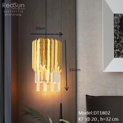 Đèn tường pha lê phong cách hiện đại DT11802