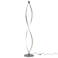 Đen trang trí Brightech Twist LED Floor Lamp - Decorative Light Fixture with 920 Lumens